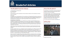 Desktop Screenshot of frodo.bruderhof.com